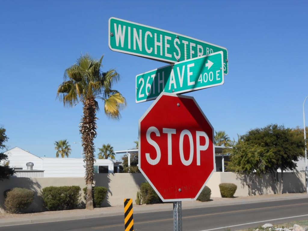 City of Apache Junction, Arizona Traffic Sign Inventory